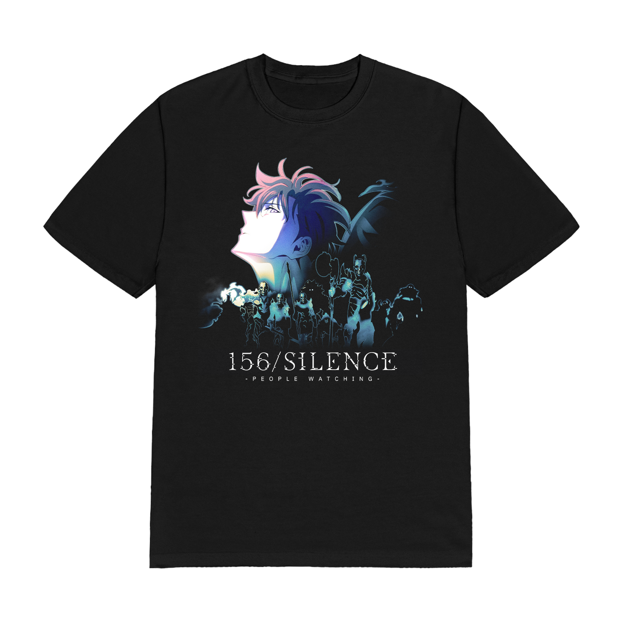156/Silence - People Watching Anime T-Shirt