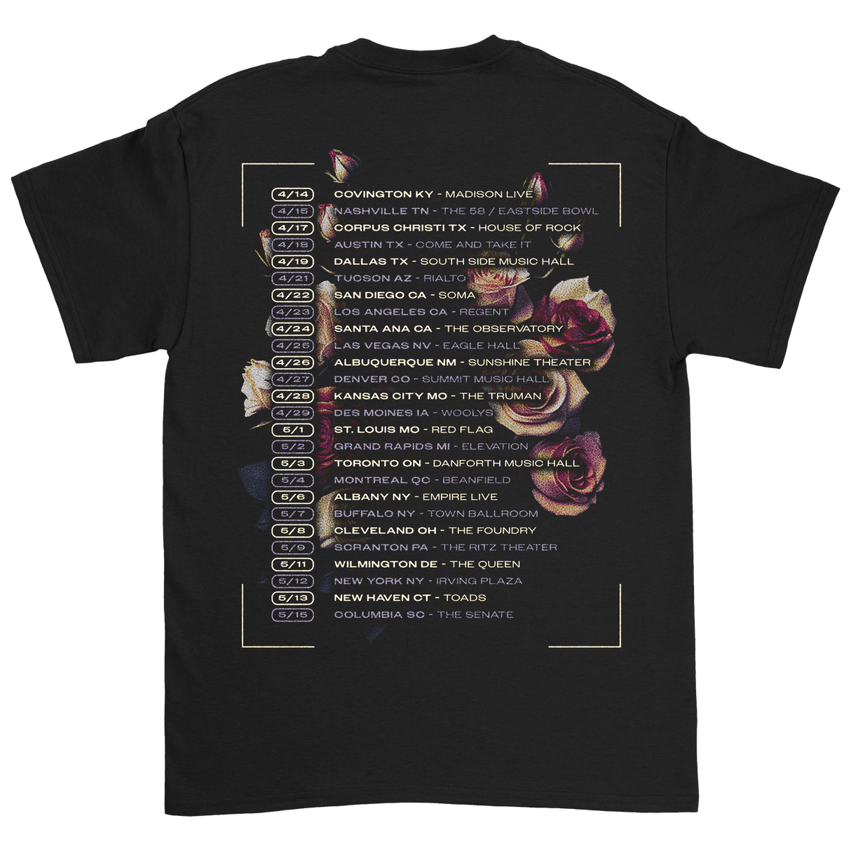 156/Silence - Flower T-Shirt