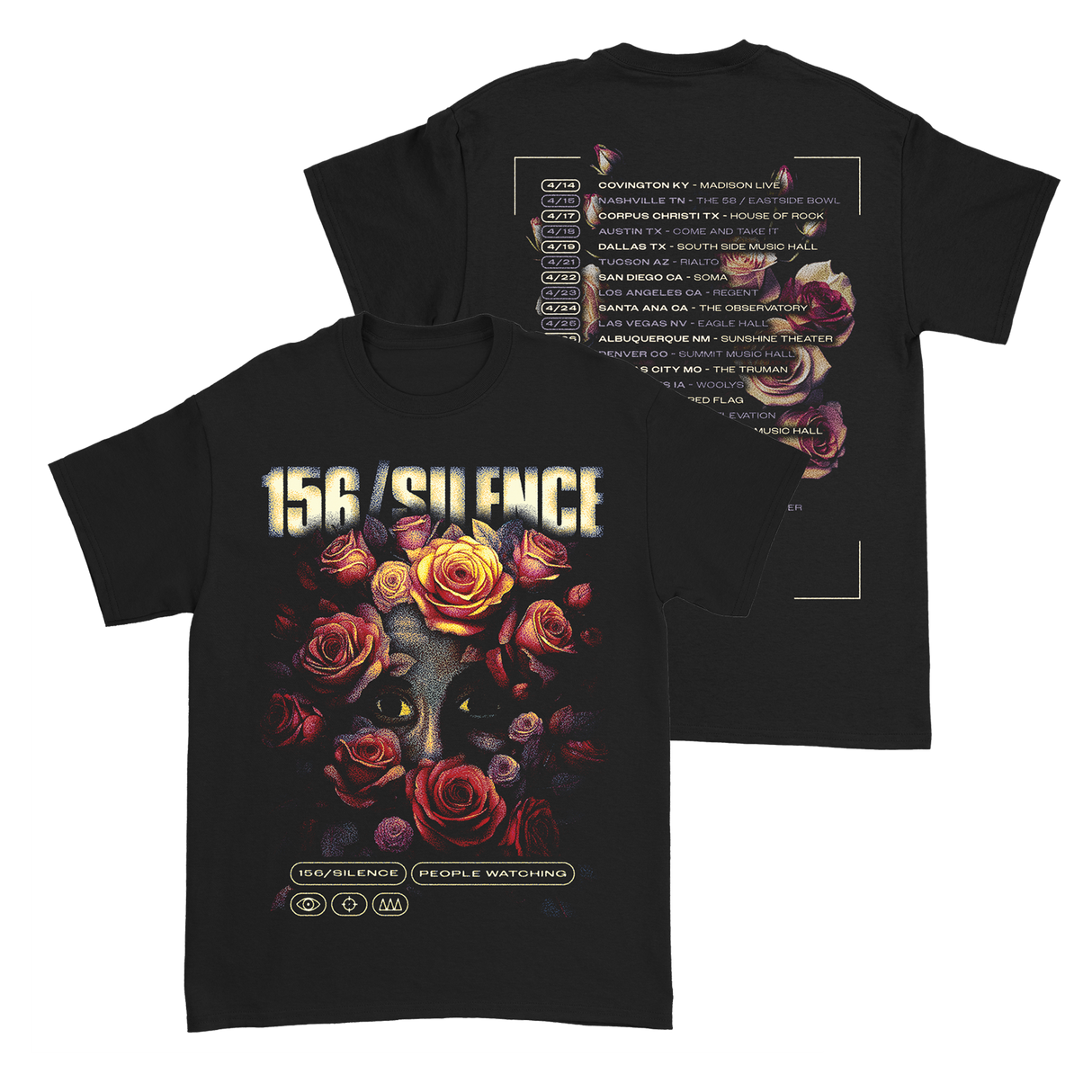 156/Silence - Flower T-Shirt