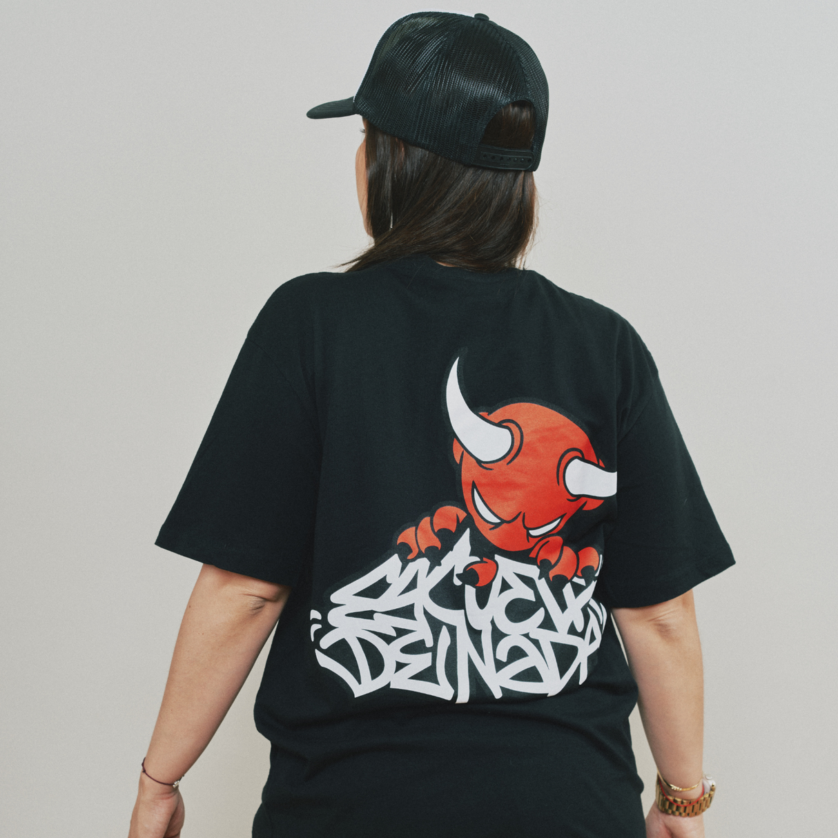 Escuela De Nada - Demonio Black Tee