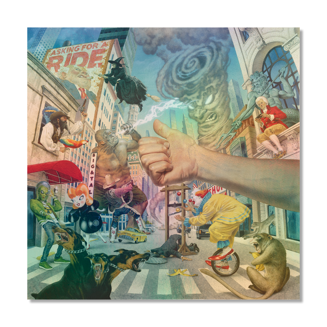 White Reaper - Asking for a Ride Foil Poster