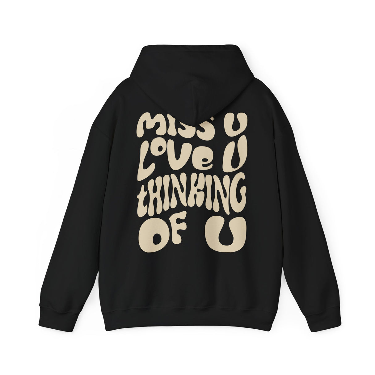 Dalton Maudlin - Miss U Hoodie - Cream Print