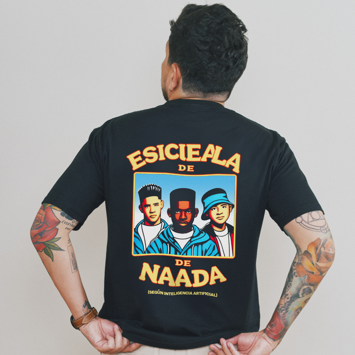 Escuela De Nada - Esicieala de Naada Black Tee