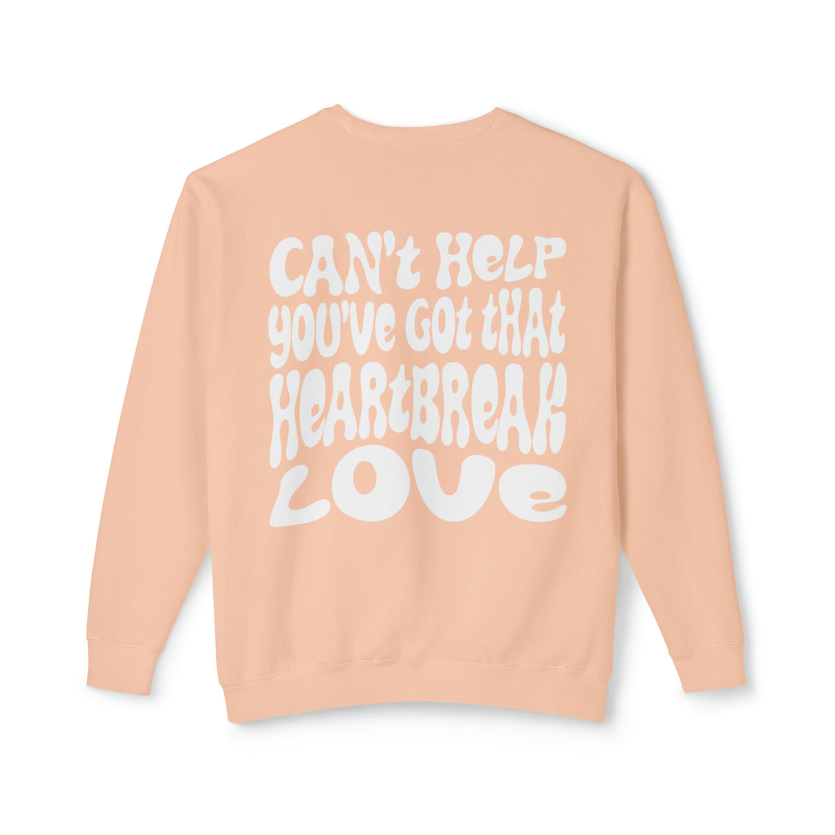 Dalton Mauldin - Heartbreak Love Crewneck (White Print)