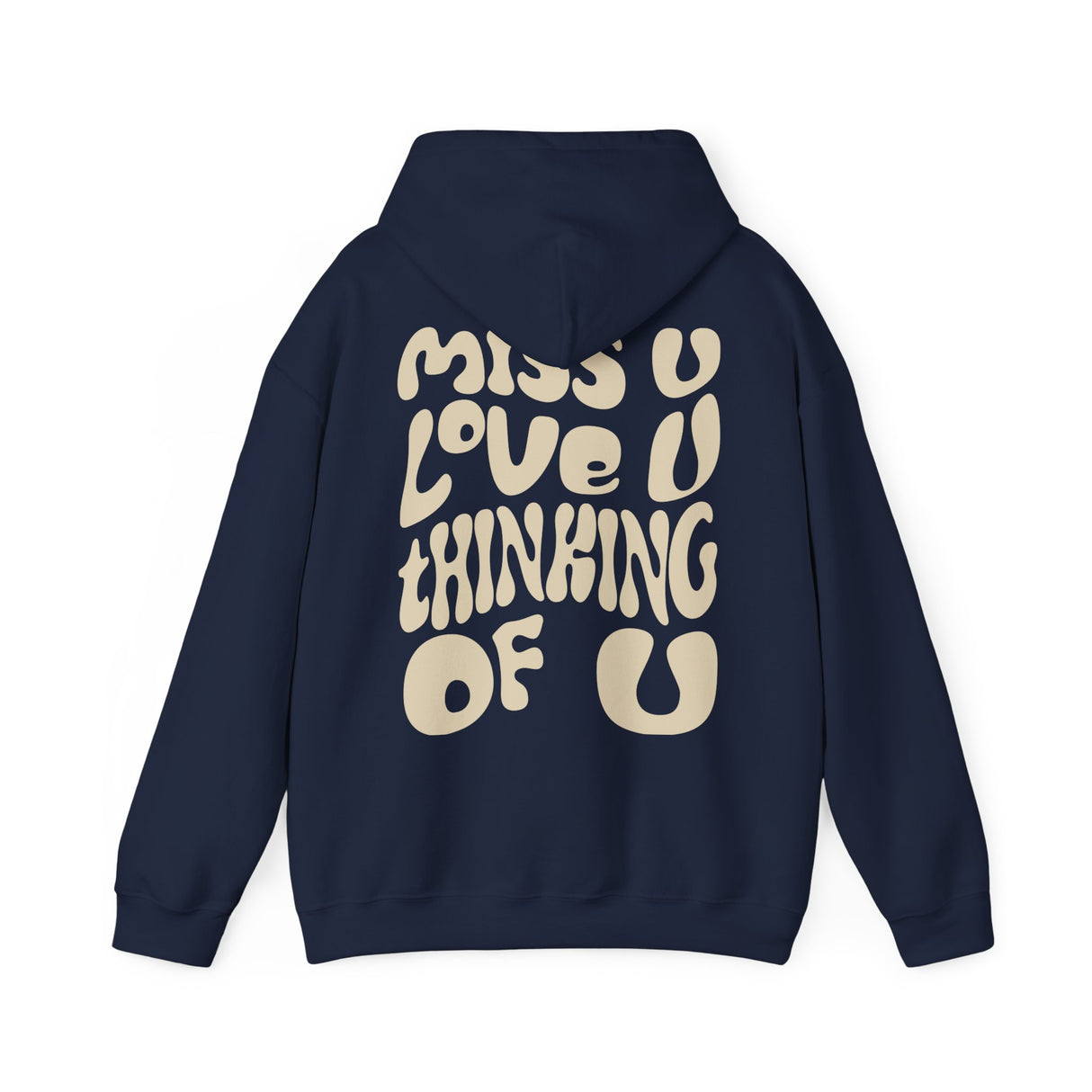 Dalton Maudlin - Miss U Hoodie - Cream Print