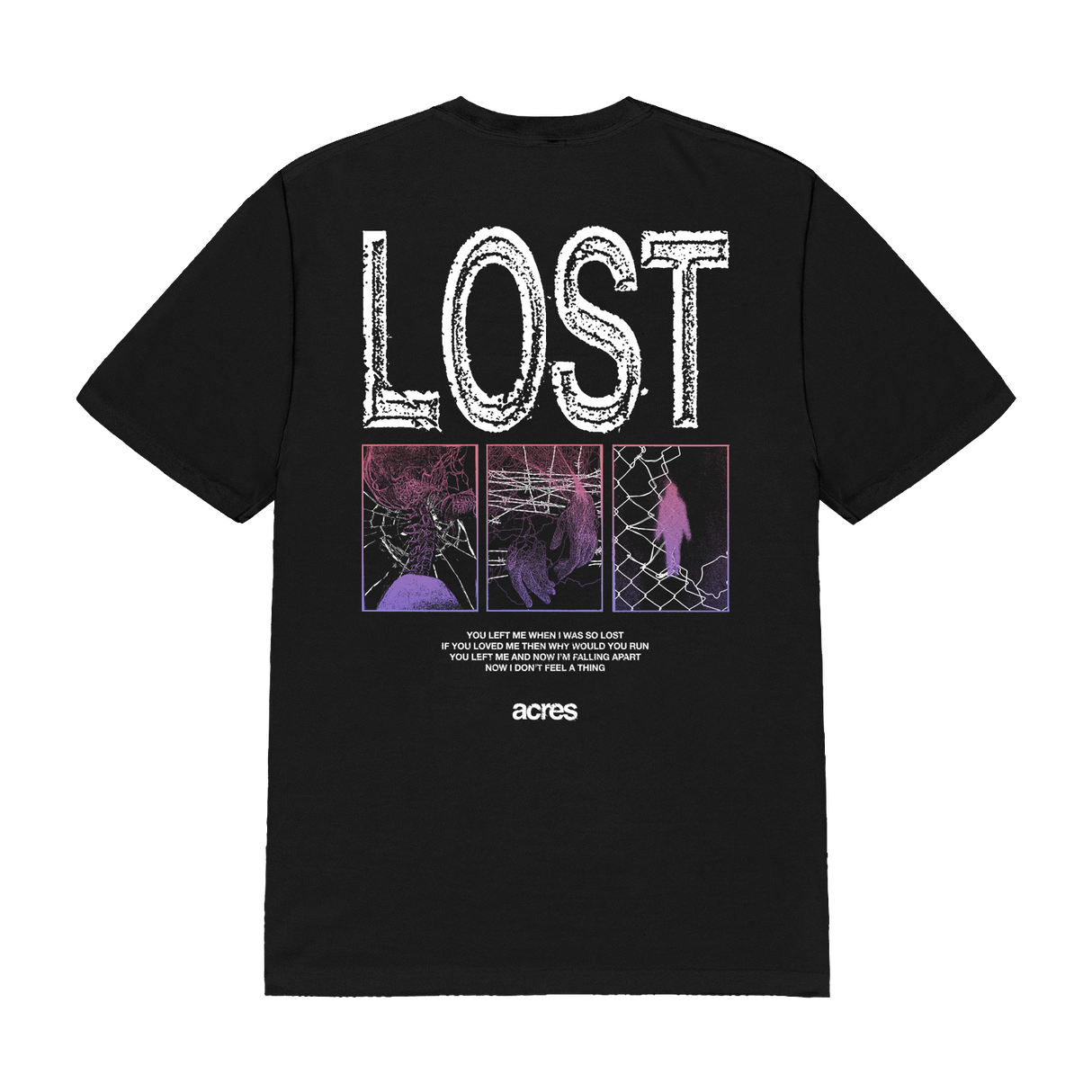 ACRES - Lost T-shirt (Black)