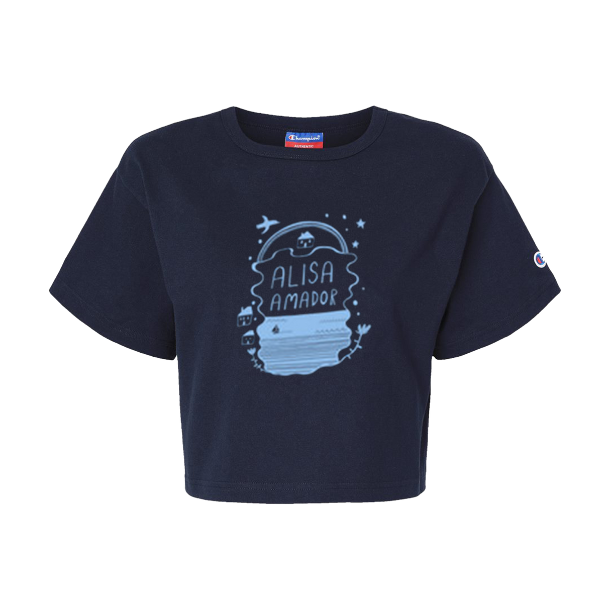 Alisa Amador - Champion Crop Tee