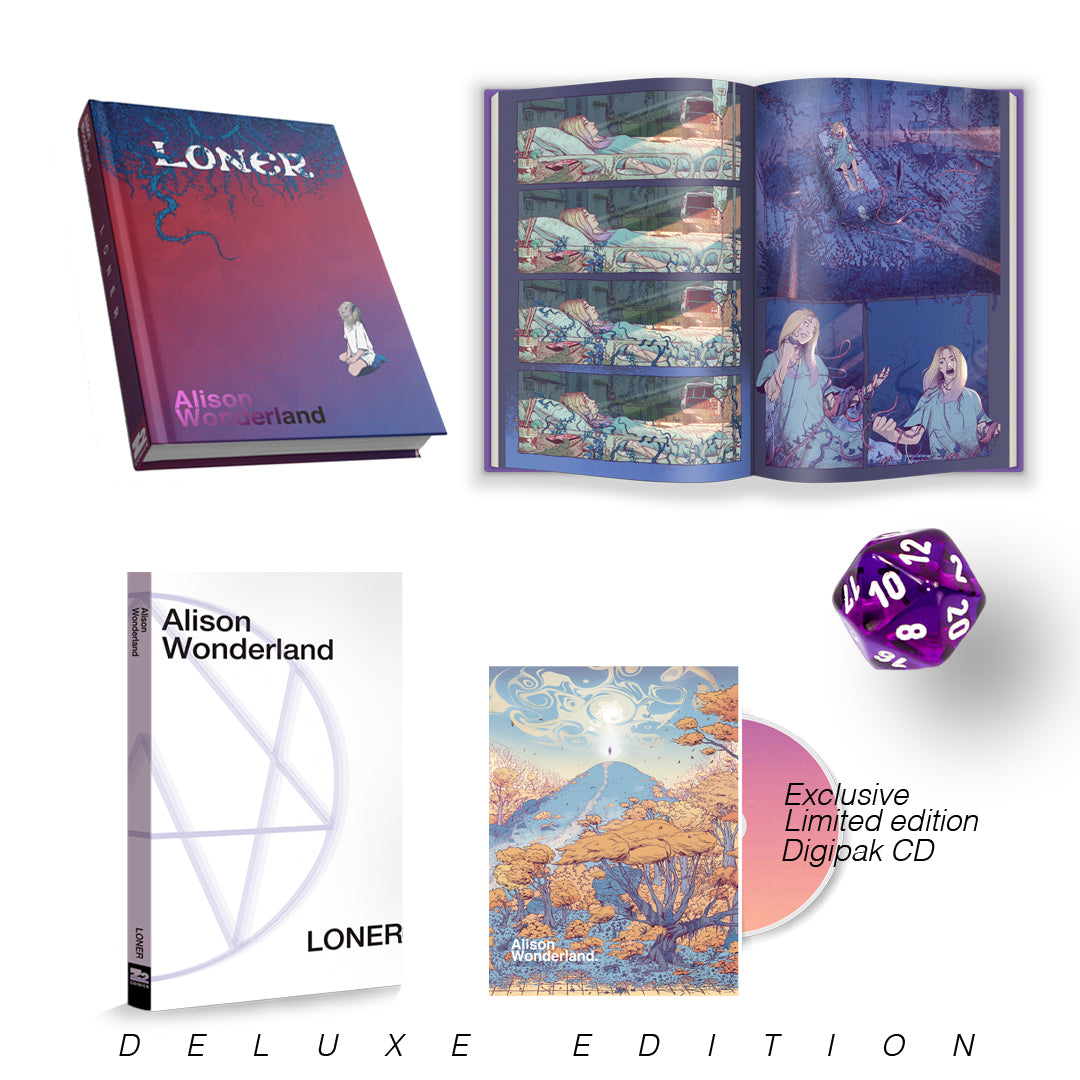 Alison Wonderland: LONER: An Alison Wonderland Graphic Novel and RPG - Deluxe Bundle