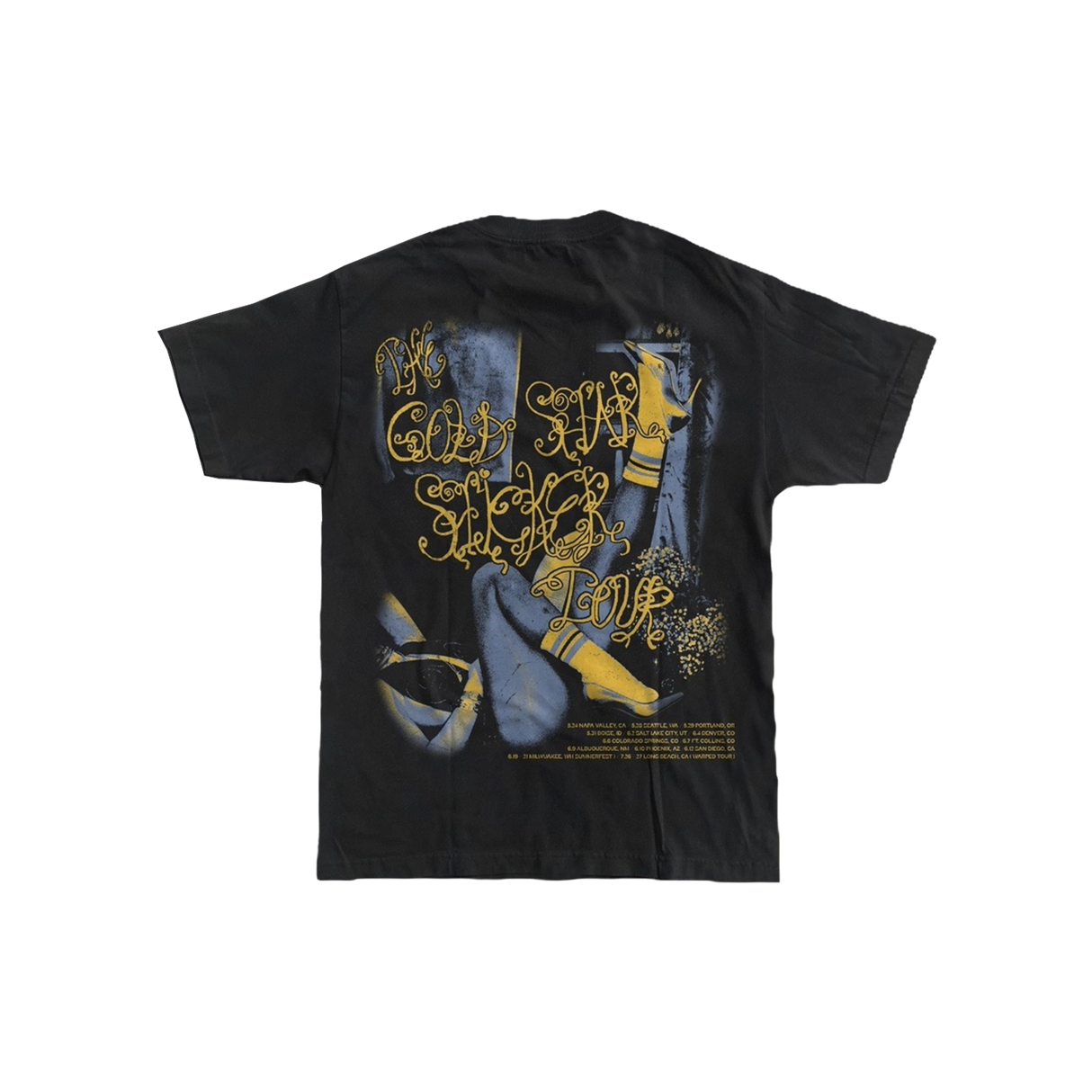 Ava Maybee - Gold Star Sticker Tour Tee