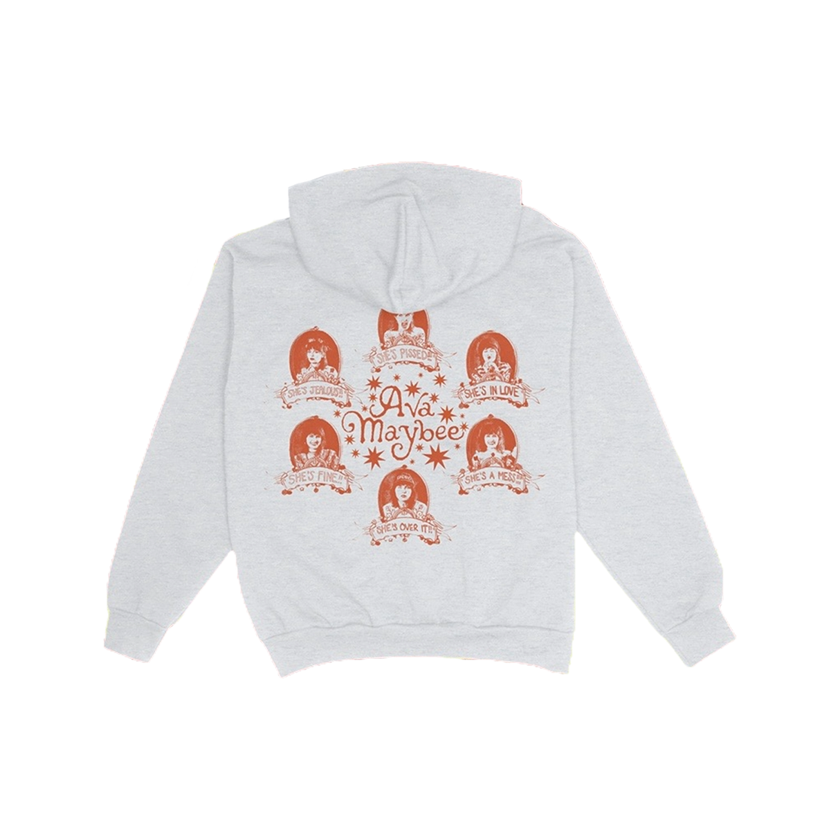 Ava Maybee - Orange Drive Hoodie