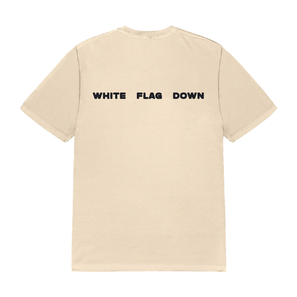 A Thousand Horses - White Flag Down Ivory Tee