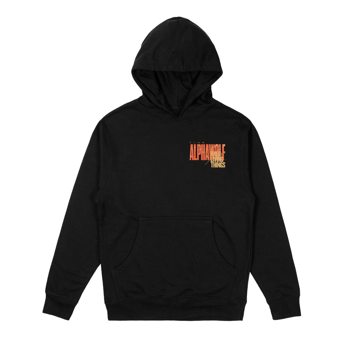 Alpha Wolf - Half Living Things Hoodie