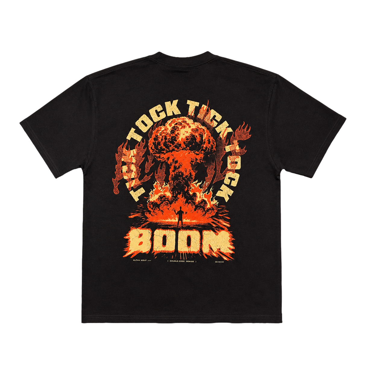 Alpha Wolf - Tick Tock Boom T-Shirt