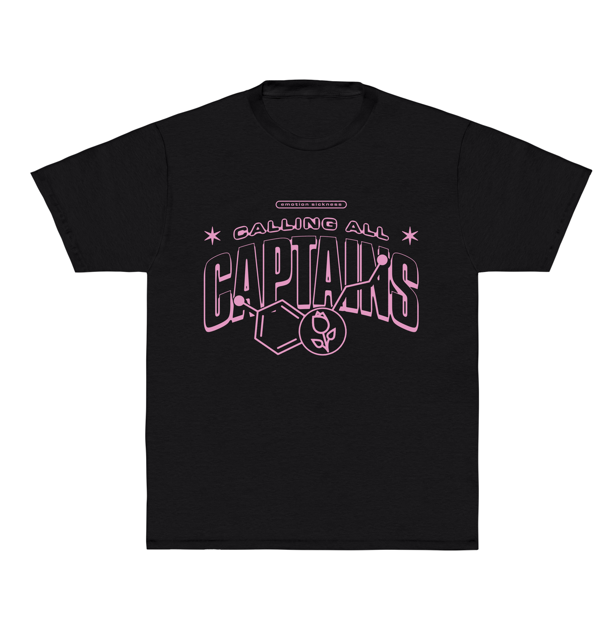 Calling All Captains - Arch Pink T-Shirt
