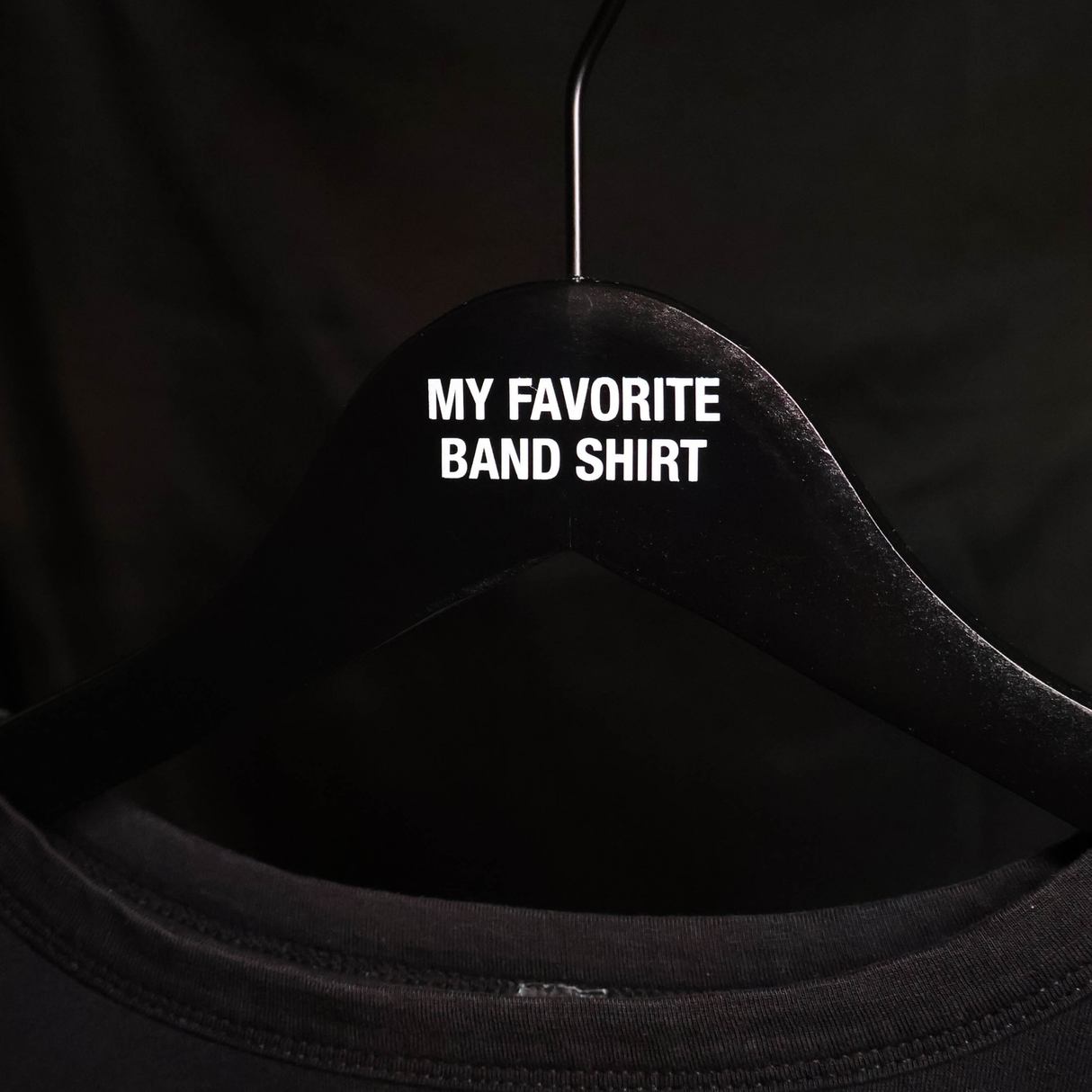 The Official Band Shirt Hanger