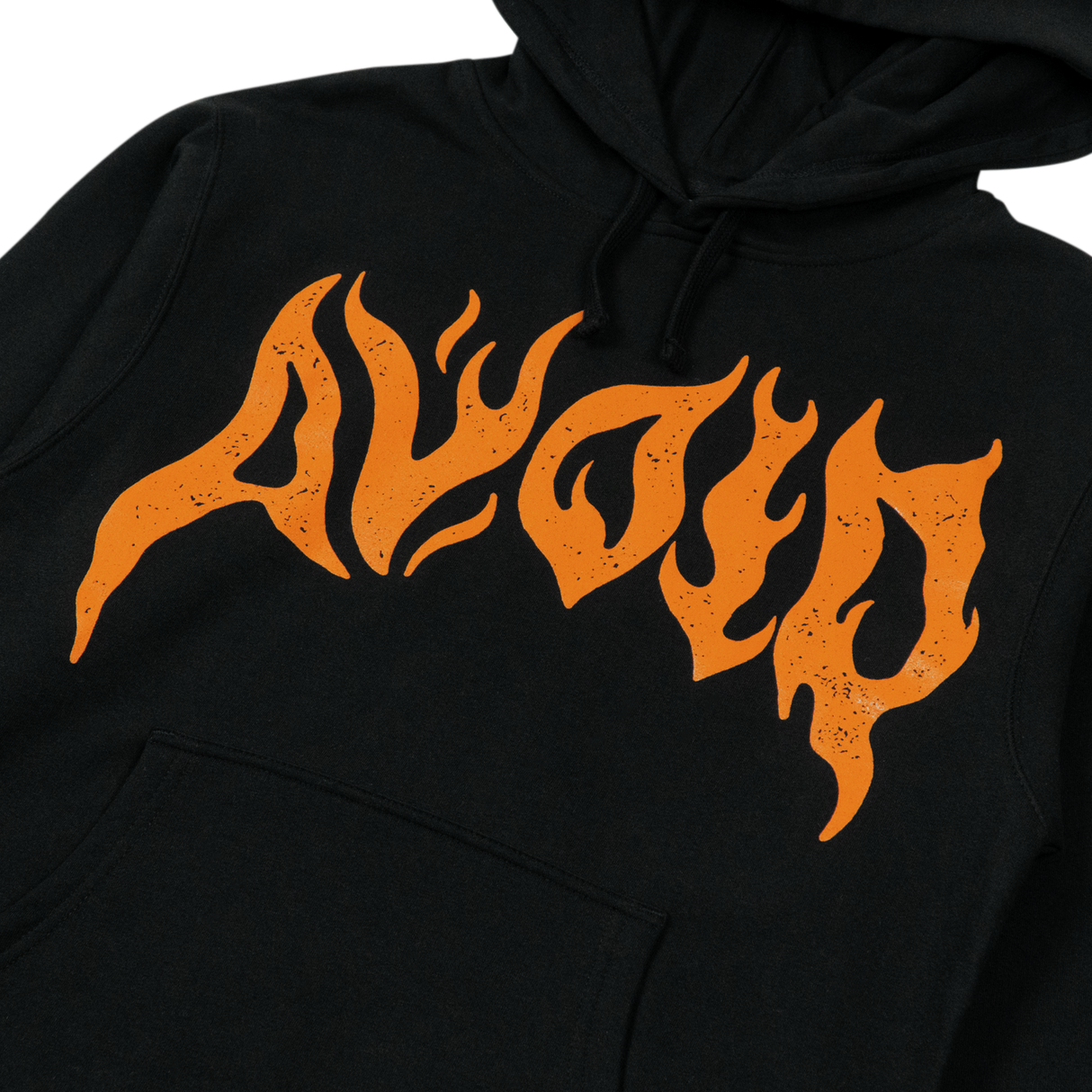 AVOID - Flame Skull Hoodie