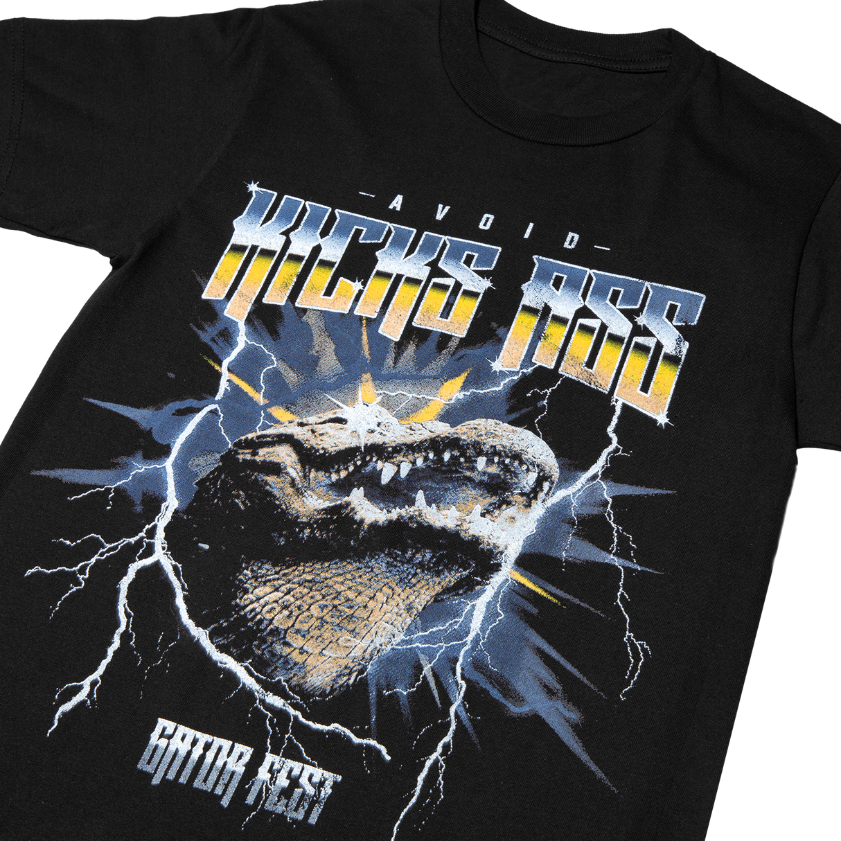 AVOID - Gator Fest Black Tee