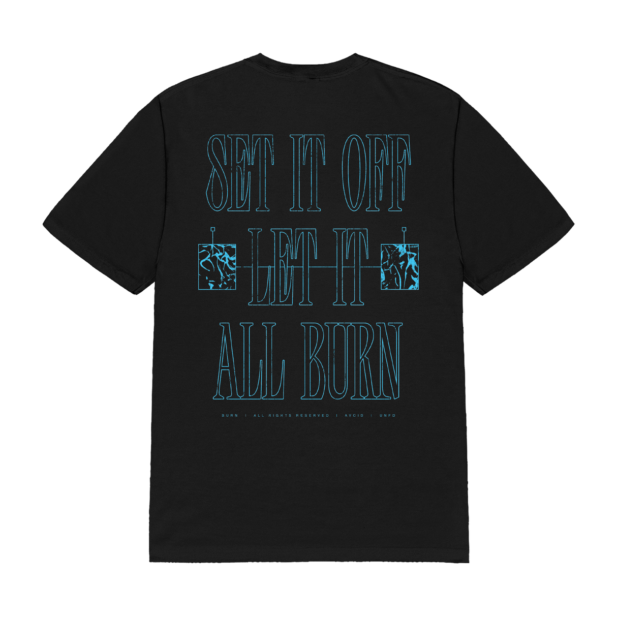 Avoid - Let It Burn Black T-Shirt