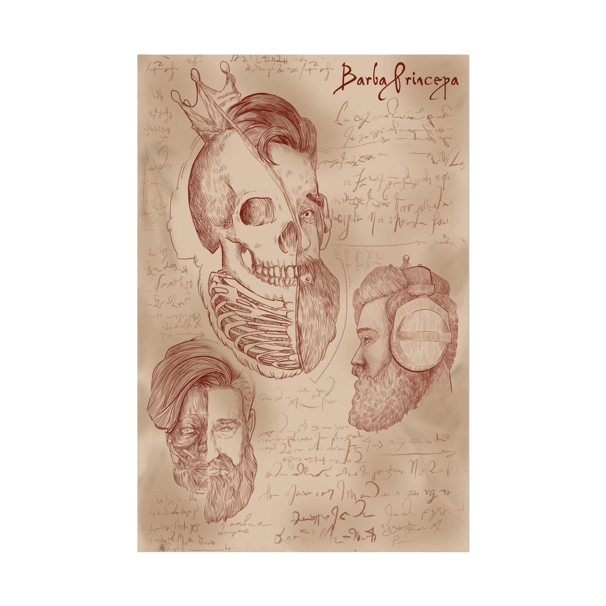 BeardPrincess - Barba Princepa Print