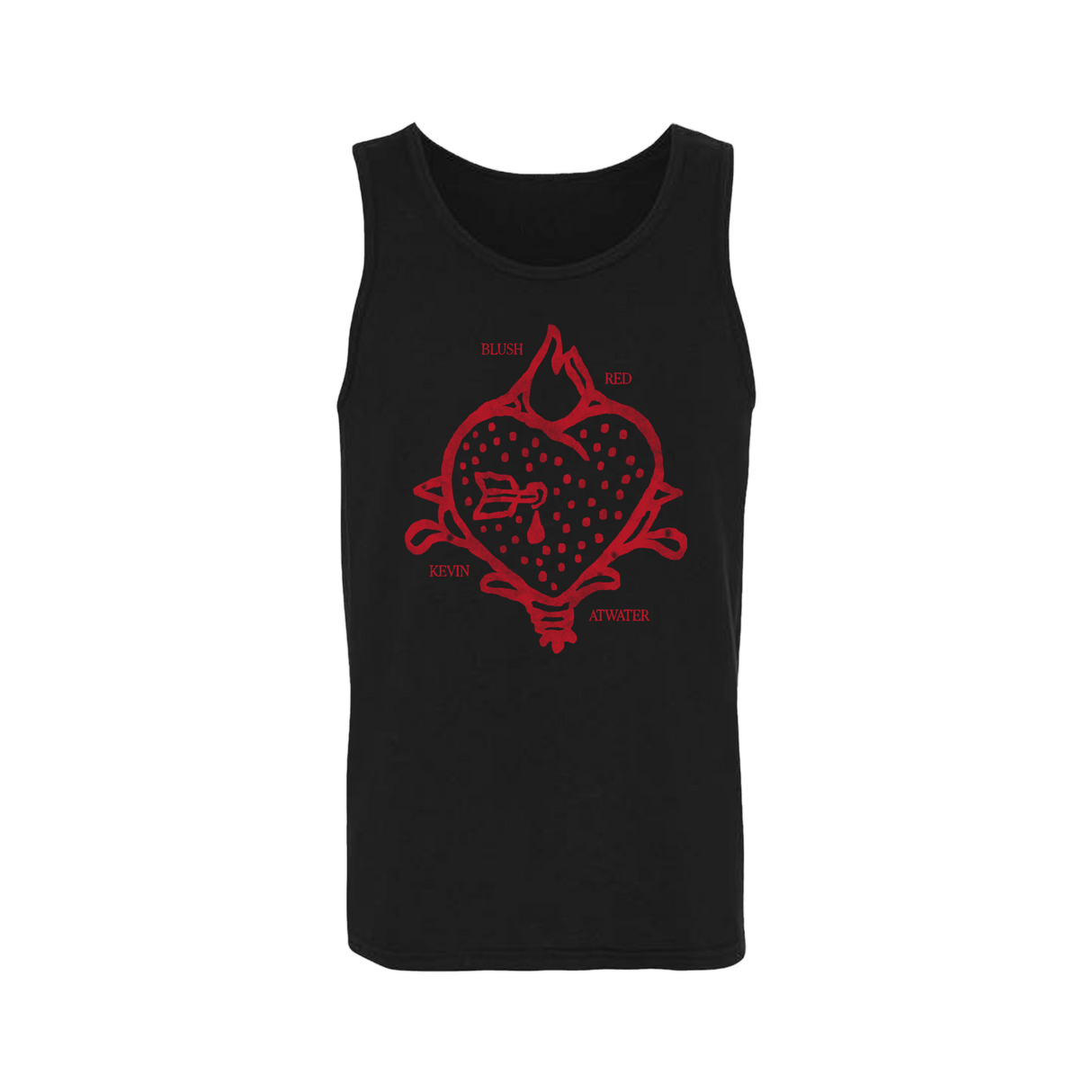 Kevin Atwater - Blush Red Tank Top