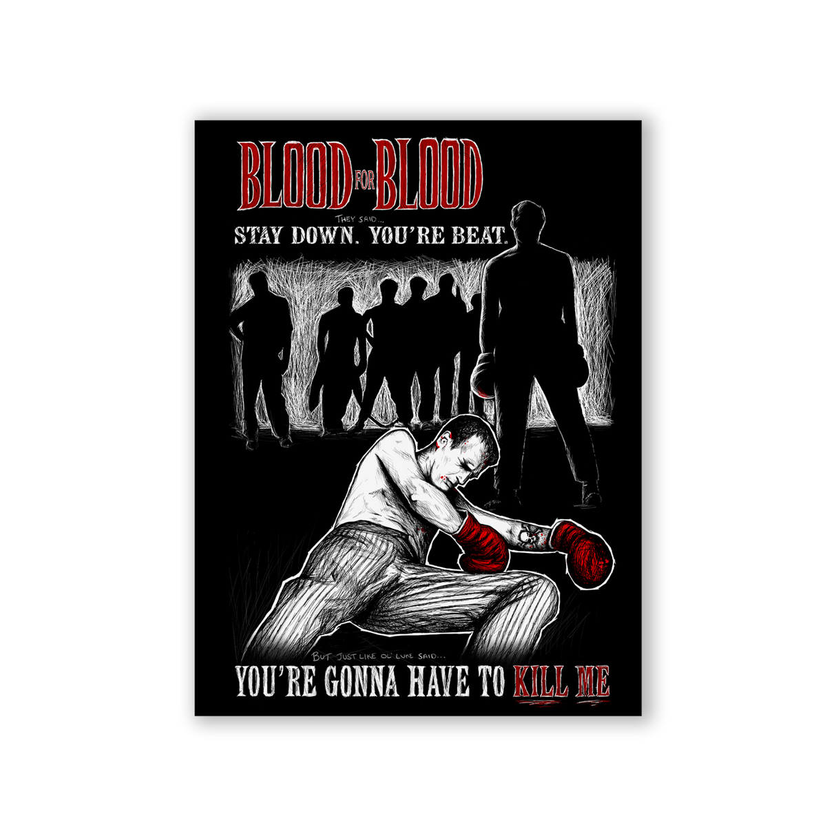 Blood For Blood - Kill Me Poster