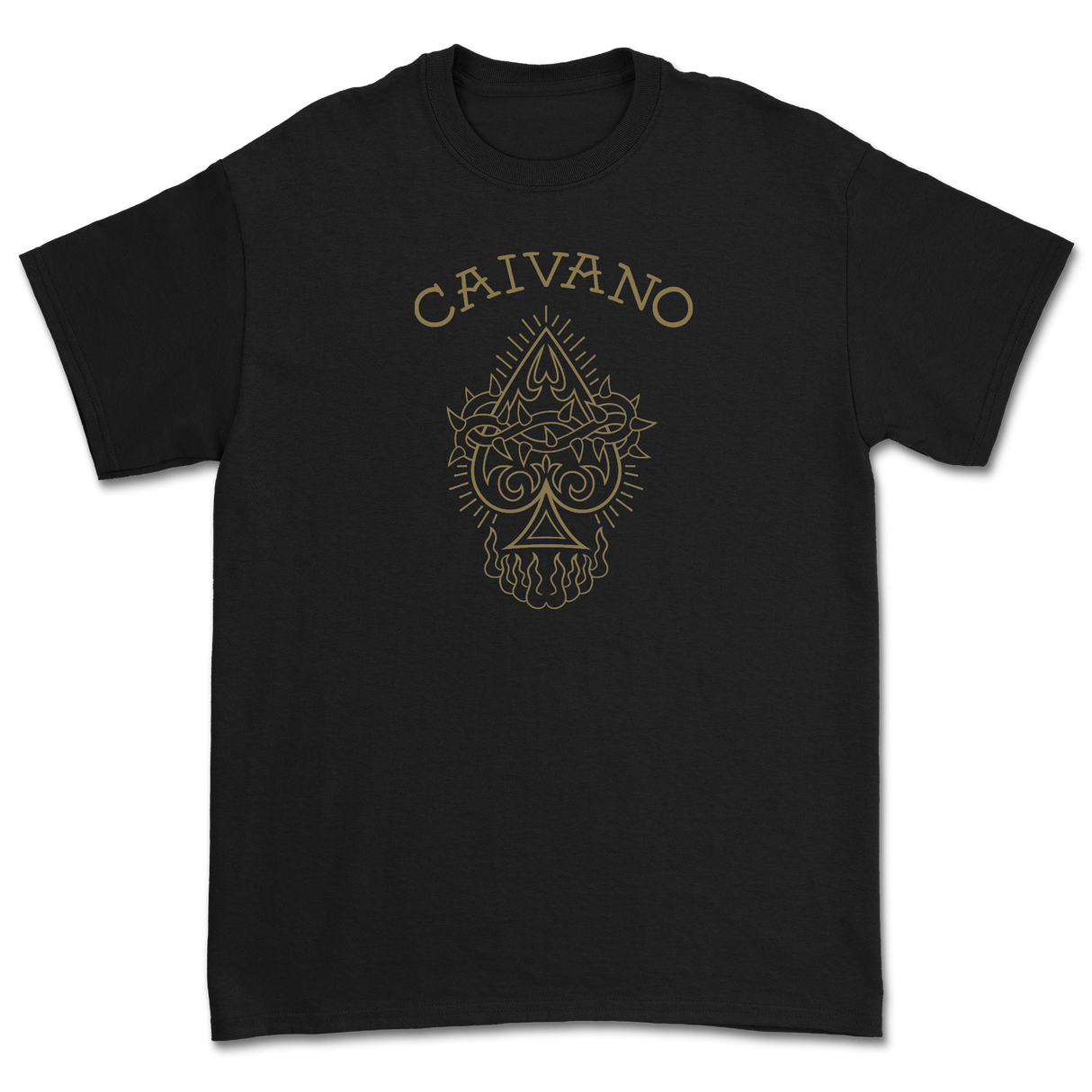 Phil Caivano - Gold Logo T-Shirt