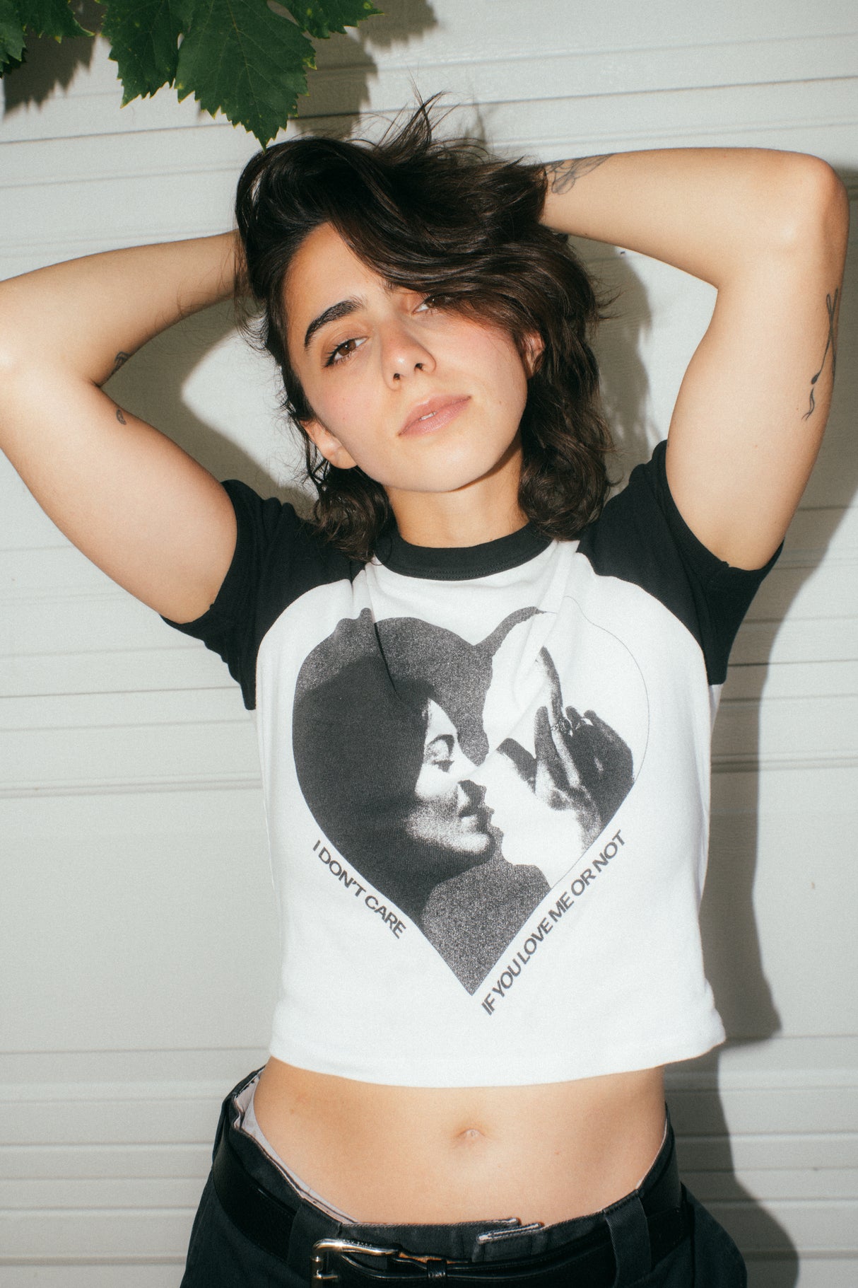 Dezi - Love Me Not Crop T-Shirt