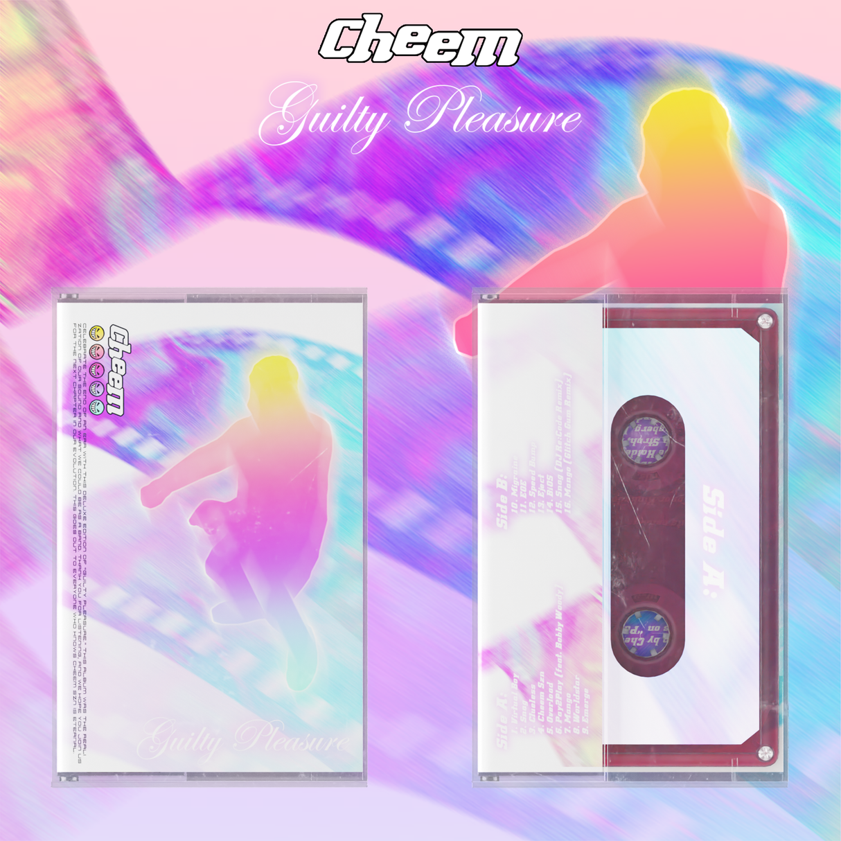 Cheem - "Guilty Pleasure" Translucent Pink Cassette