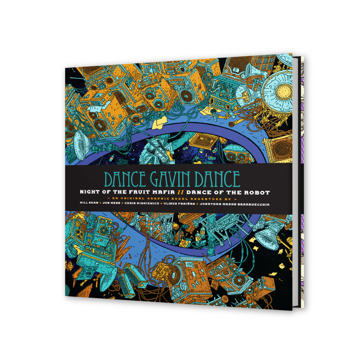 Dance Gavin Dance: Night of the Fruit Mafia // Dance of the Robot - Graphic Novel (Standard Edition)