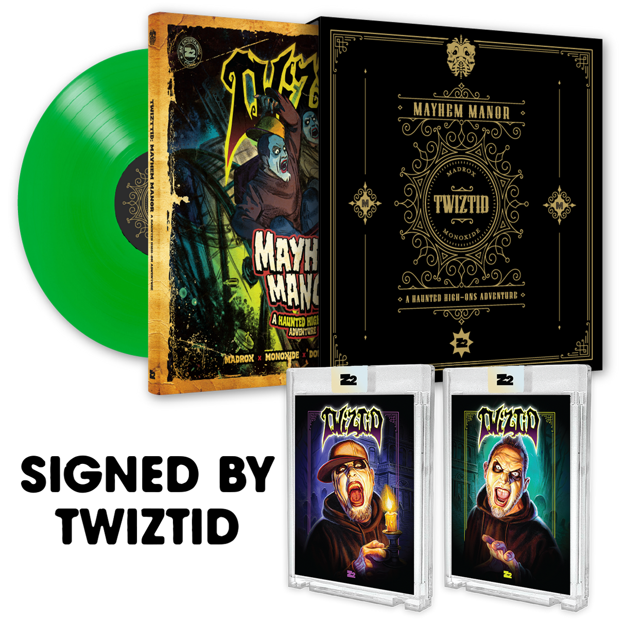 Twiztid: Mayhem Manor - Signed Graphic Novel (Platinum Edition)