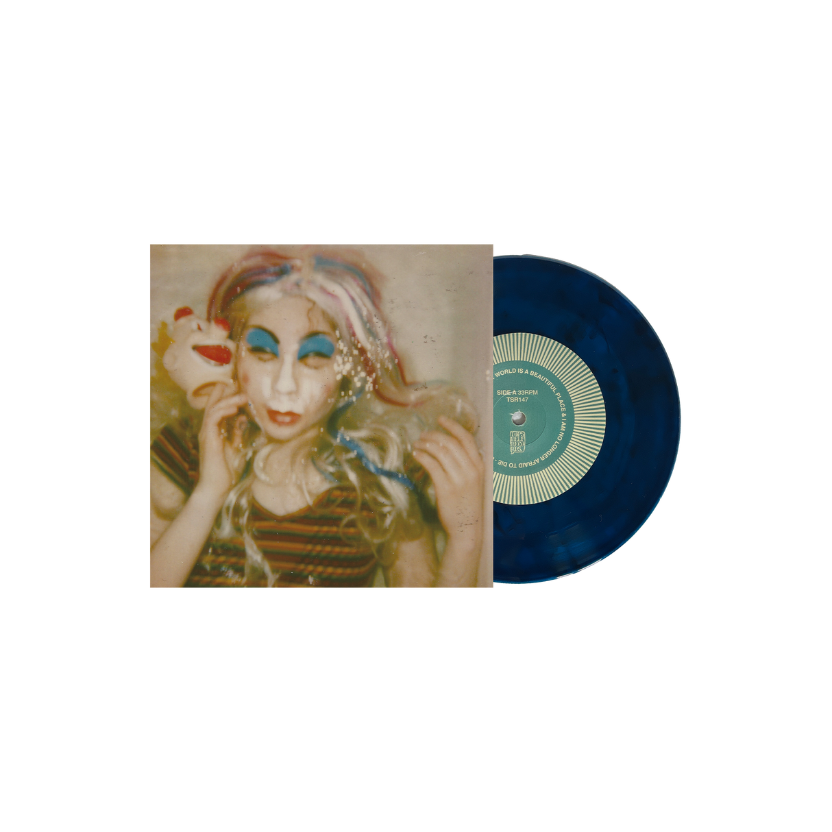 TWIABP - Long Live Happy Birthday - Transparent Blue 7" LP