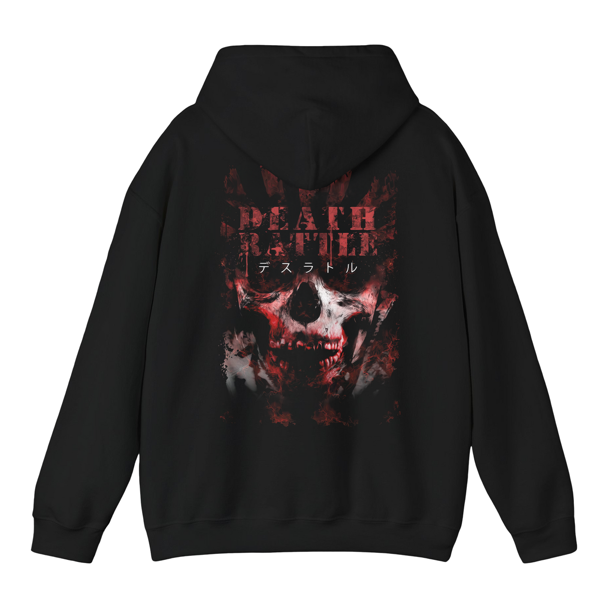 Death Rattle - Japan Skull Hoodie
