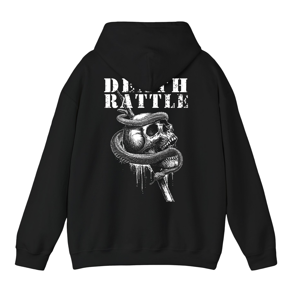 Death Rattle - SnakeSkull Hoodie