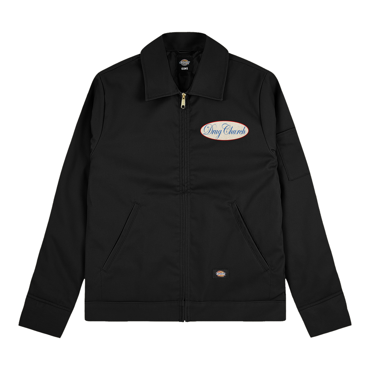 Drug Church - DC POSSE DICKIES JACKET BLACK