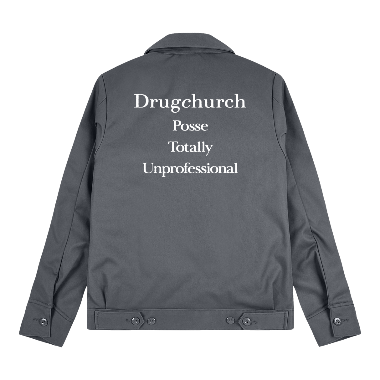 Drug Church - DC POSSE DICKIES JACKET GREY