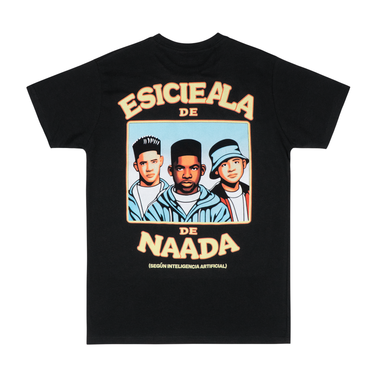 Escuela De Nada - Esicieala de Naada Black Tee