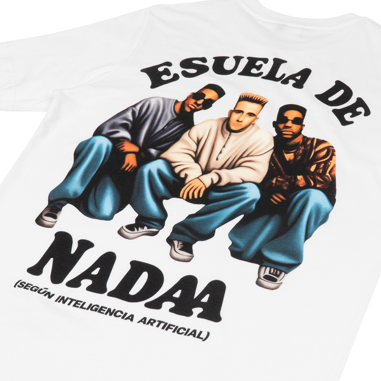 Escuela De Nada - AI White Tee