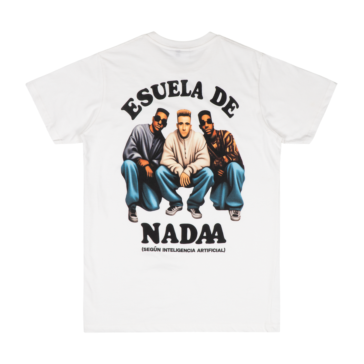 Escuela De Nada - AI White Tee