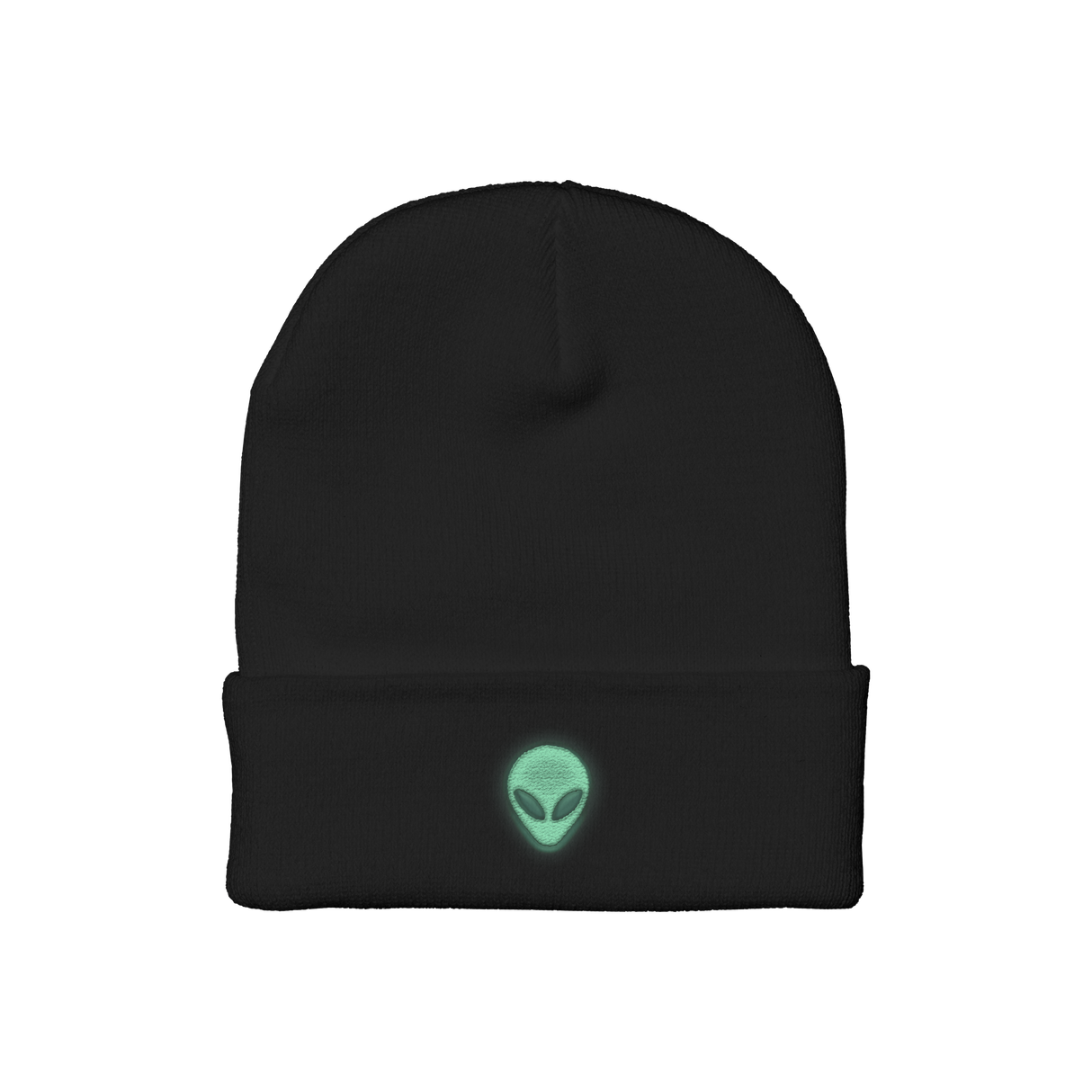 Glow In The Dark Patch Beanie