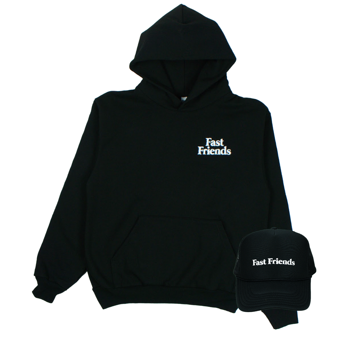 FF Logo Hoodie + Hat Bundle