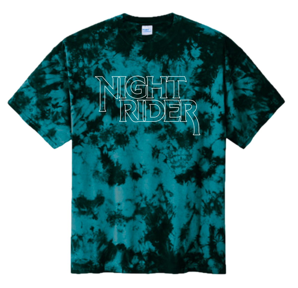 Night Rider - Teal Dye Tee