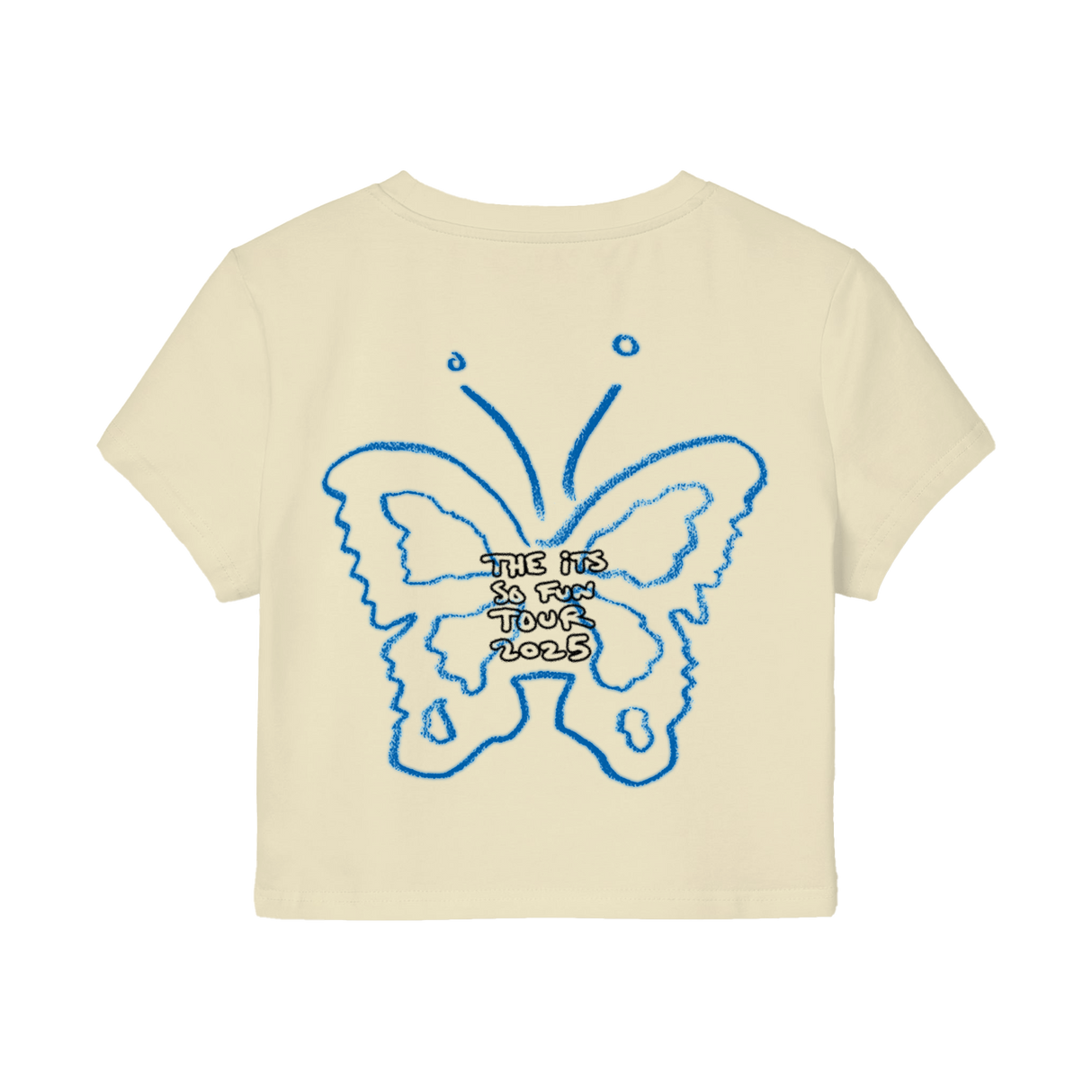 Grace Enger - Girls Like Boys Baby Tee - Creme