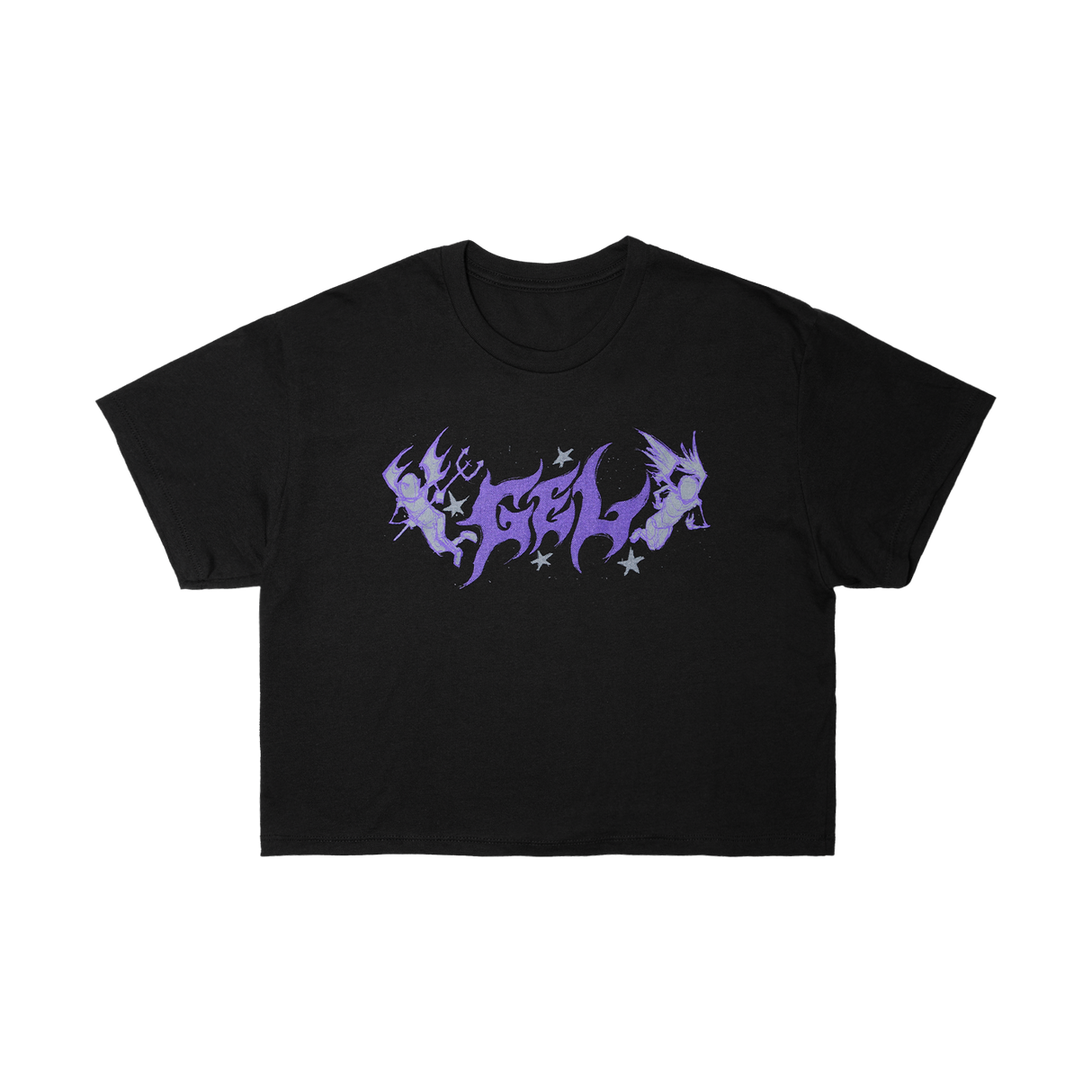 Gel - Devil & Angel Crop Top