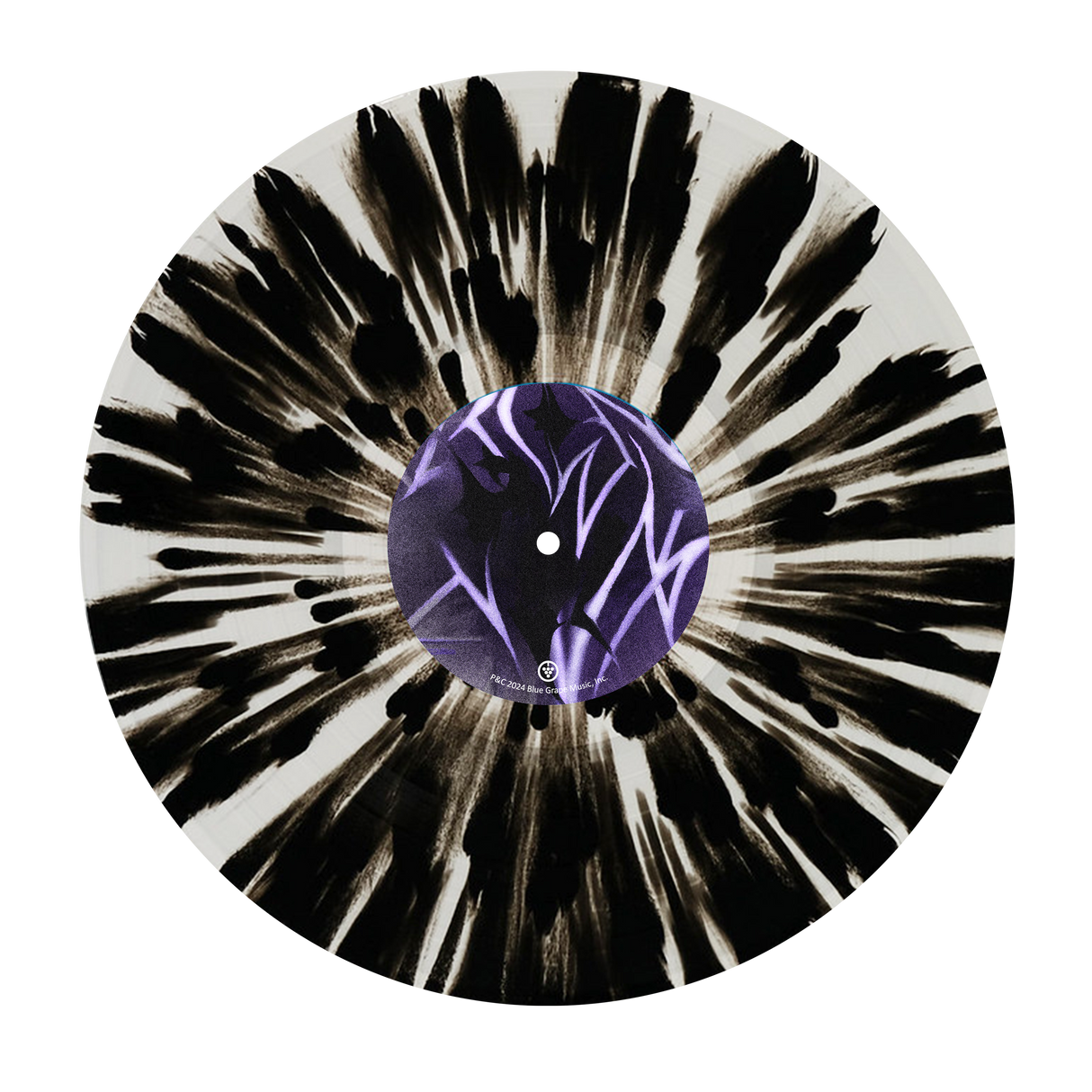 Gel - PERSONA EP - Milky Clear with Black Heavy Splatter