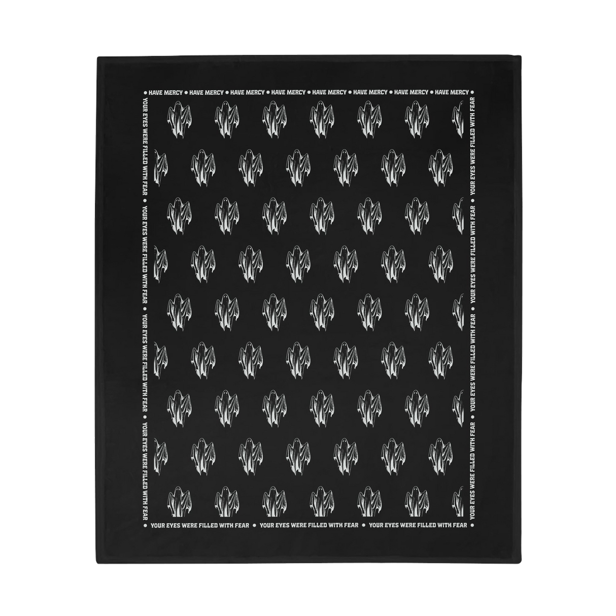 Have Mercy - Ghost Fleece Throw Blanket