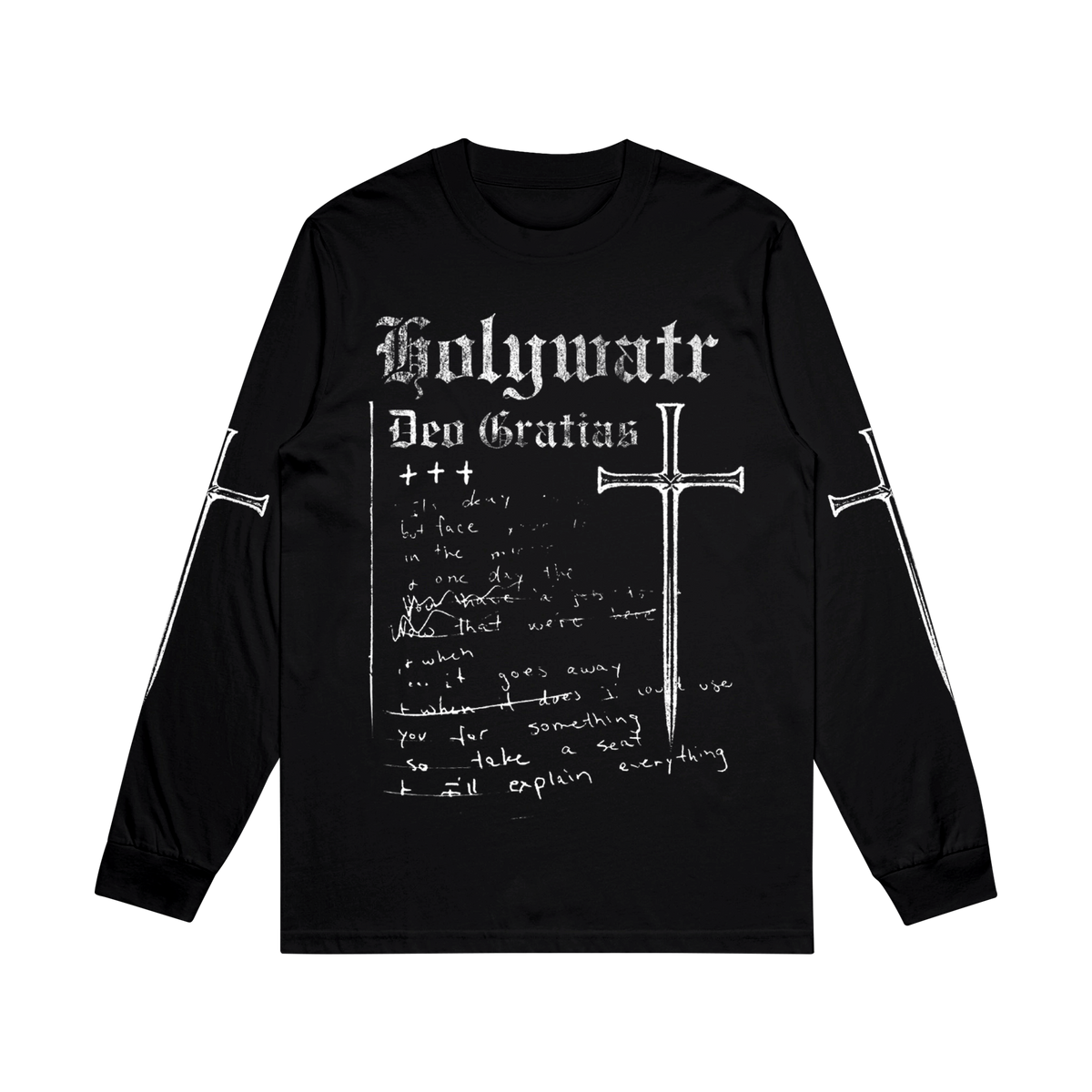 Holywatr - Deo Gratias Long Sleeve