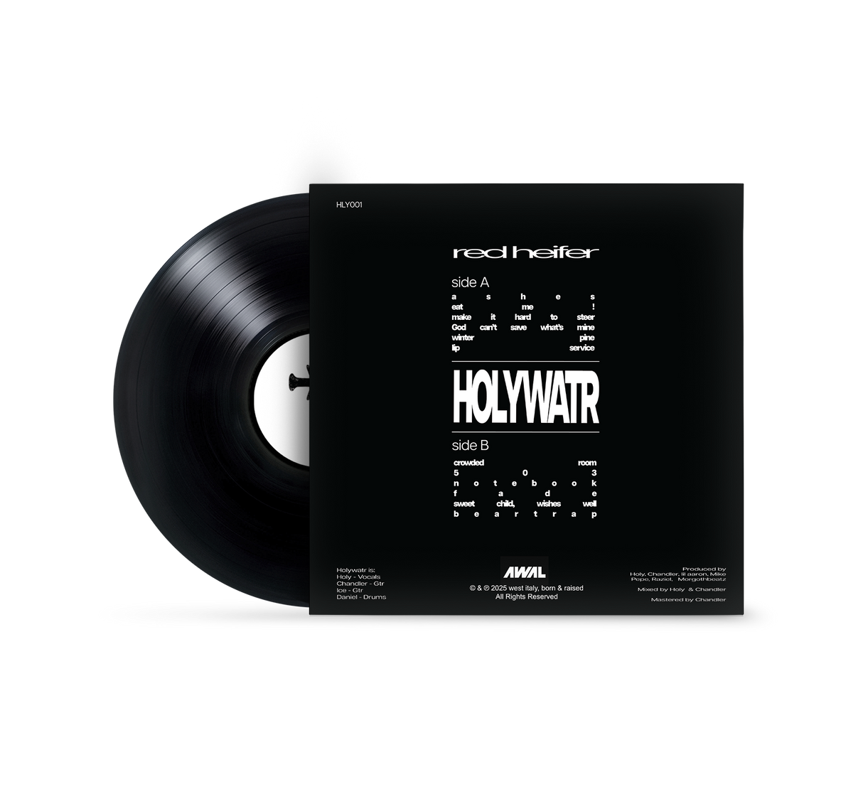 Holywatr - Red Heifer LP (Pre-Order)