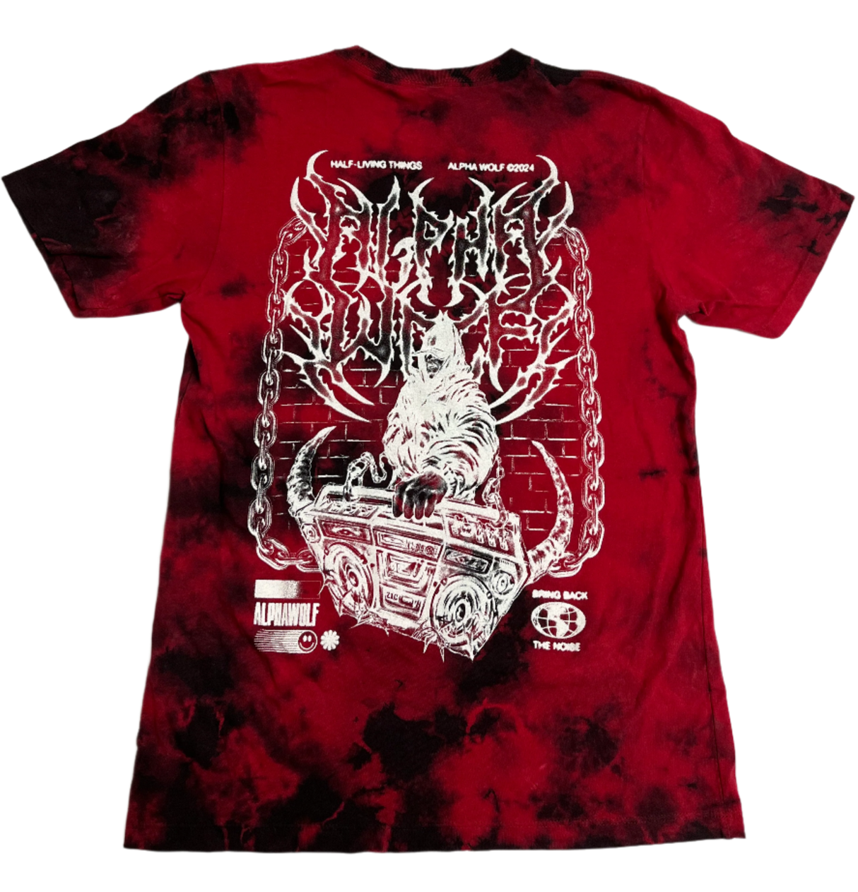 Alpha Wolf - Custom Dye T-Shirt