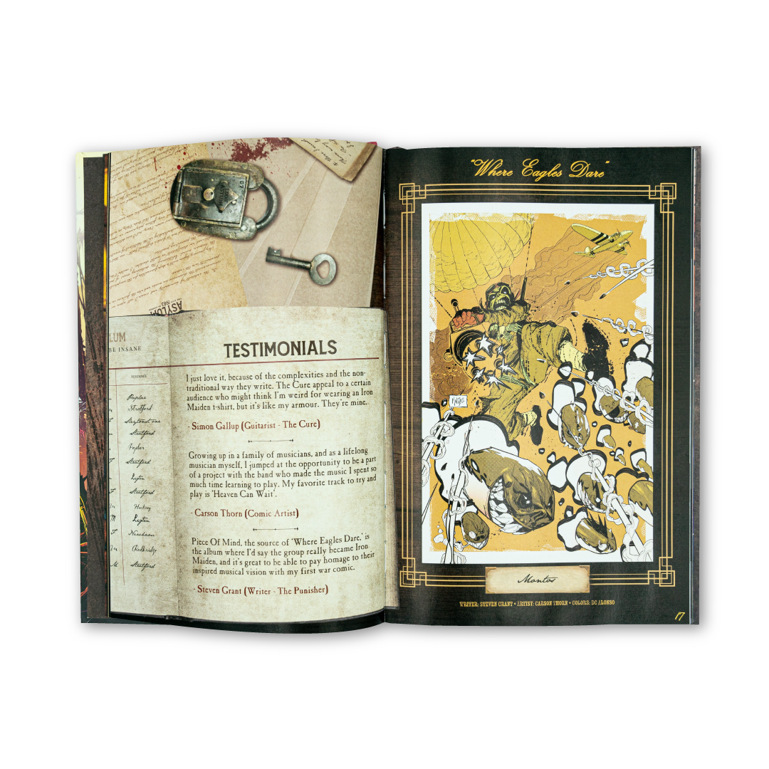 Iron Maiden: Piece Of Mind - "The Trooper" Edition Hardcover (Limited to 200)