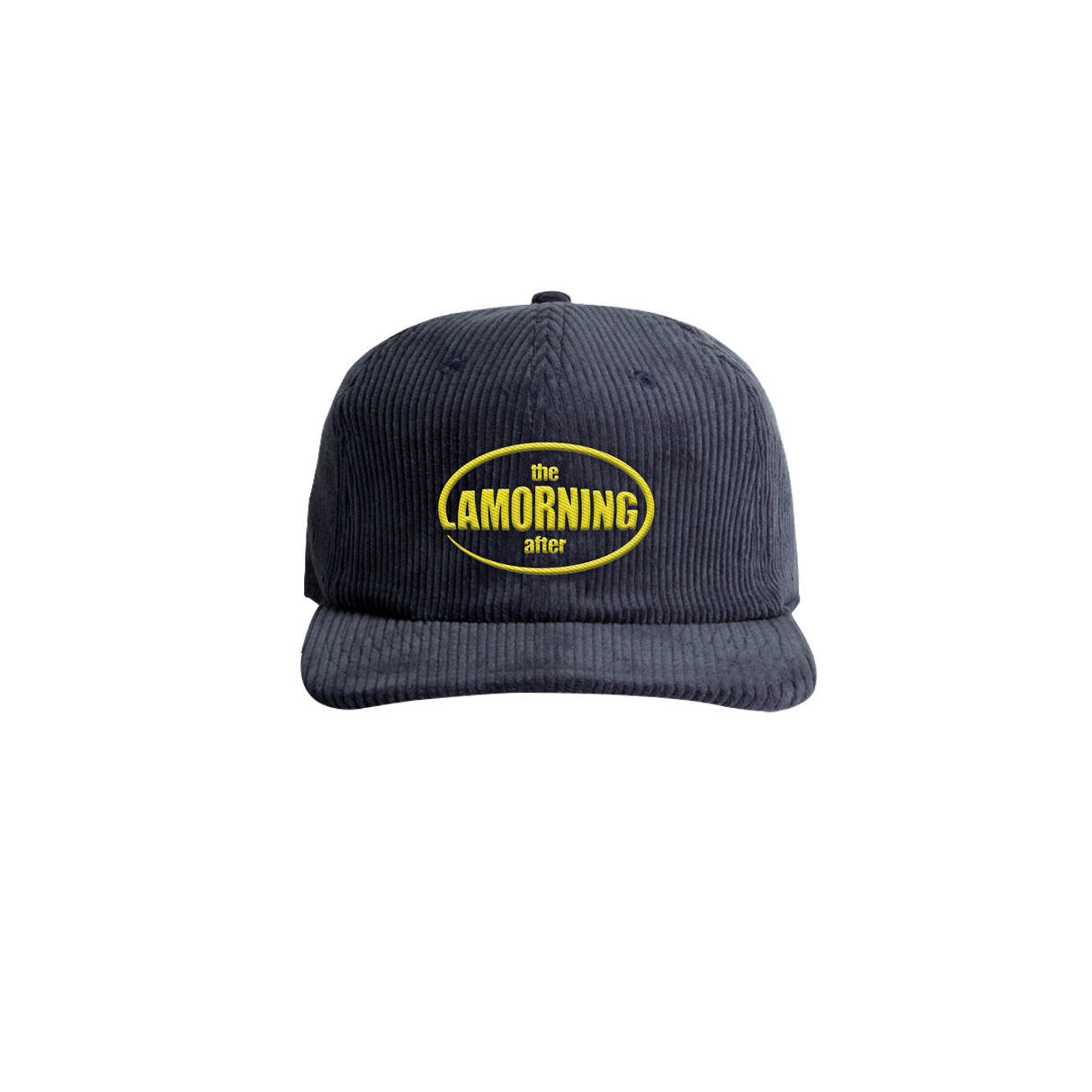 The Lamorning After - Logo Corduroy Hat - Petrol Blue